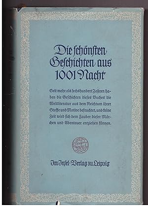 Bild des Verkufers fr Die schnsten Geschichten aus 1001 Nacht zum Verkauf von Bcherpanorama Zwickau- Planitz