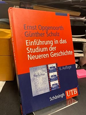 Seller image for Einfhrung in das Studium der neueren Geschichte. (= UTB 1553). for sale by Antiquariat Hecht