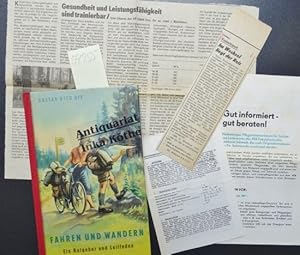 Fahren und wandern : Ein Leitfaden und Ratgeber - innenliegend 4 vom Vorbesitzer beigelgte Artike...