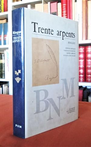 Bild des Verkufers fr Trente arpents- Edition critique. zum Verkauf von Dj Jadis