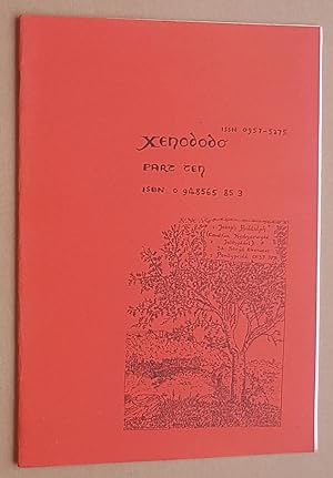 Seller image for Xenododo Part Ten for sale by Nigel Smith Books