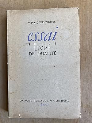 Essai sur le livre de qualité