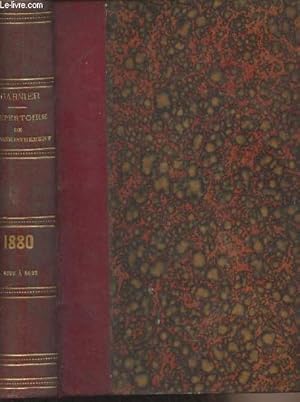 Seller image for R�pertoire p�riodique de l'enregistrement, recueil mensuel de toutes les d�cisions administratives & judiciaires sur l'enregistrement & le timbre compar�es avec le droit civil - Tome 27 - 5396-5622 for sale by Le-Livre
