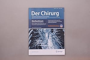 Bild des Verkufers fr DER CHIRURG - BEHANDLUNG UND KOMPLIKATIONSMANAGEMENT BEI PLEURAEMPYEM. Zeitschrift fr alle Gebiete der operativen Medizin zum Verkauf von INFINIBU KG