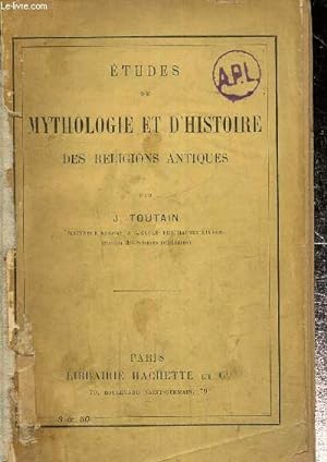 Bild des Verkufers fr Etudes de mythologie et d'histoire zum Verkauf von Le-Livre