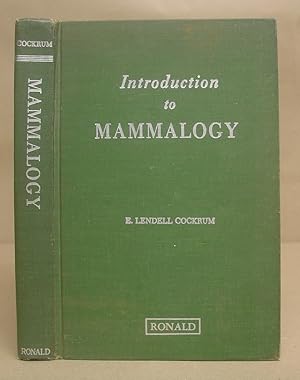 Immagine del venditore per Introduction To Mammalogy venduto da Eastleach Books