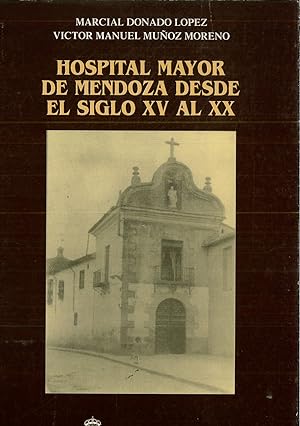 Imagen del vendedor de Hospital Mayor de Mendoza desde el siglo XV al XX a la venta por Papel y Letras