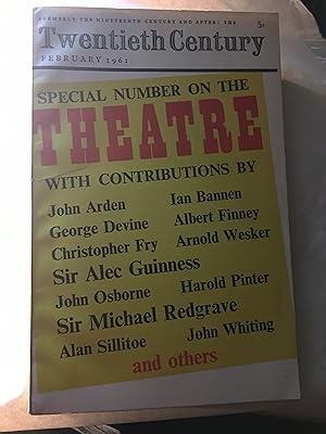 Seller image for The Twentieth Century. February 1961. Number 1008. Special Number on the THEATRE for sale by SAVERY BOOKS