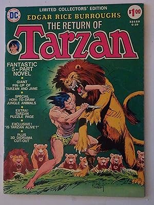 Imagen del vendedor de The Return Of Tarzan a la venta por Powdersmoke Pulps