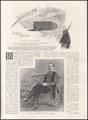 Seller image for Mushkin's Mission. How a Russian hero impersonated an Imperial Officer. An uncommon original article from the Wide World Magazine, 1898. for sale by Cosmo Books