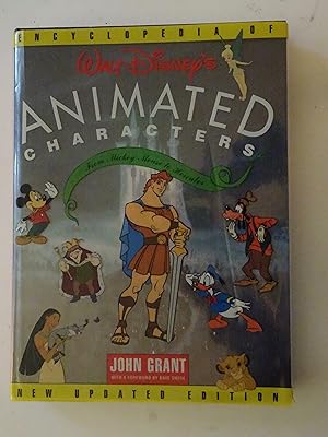 Seller image for Encyclopedia Of Walt Disney's Animated Characters: New Updated Edition for sale by Powdersmoke Pulps