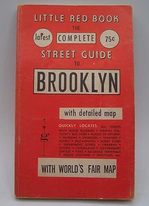 Seller image for Little Red Book: The Complete Street Guide to Brooklyn with World's Fair Map, 1964 edition for sale by Easy Chair Books