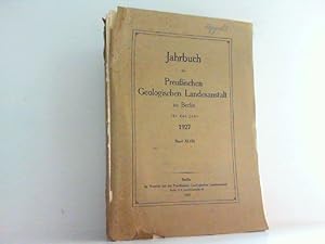 Jahrbuch der Preußischen Landesanstalt zu Berlin, Band XLVII - 1927.