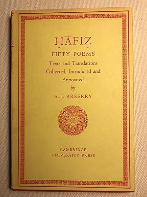 Seller image for Hafiz: Fifty Poems for sale by Bookish Harbour Books