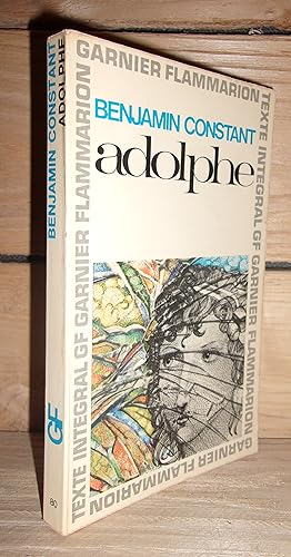 Image du vendeur pour ADOLPHE : Chronologie et prface par Antoine Adam mis en vente par Planet's books