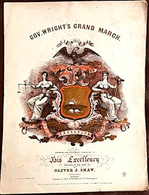 Sheet Music, Gov. Wright's Grand March (Piano)