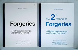 Forgeries of Netherlands stamps and former Colonies + The 1982 Supplement to [2nd Volume of] Forg...