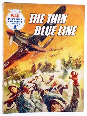 WAR PICTURE LIBRARY 96. THE THIN BLUE LINE (Sin Acreditar) Fleetway, 1961