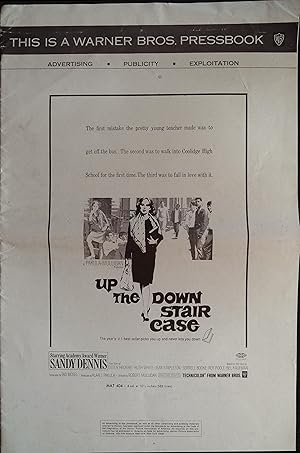 Immagine del venditore per Up the Dowm Staircase Pressbook 1967 Patrick Bedford, Sandy Dennis venduto da AcornBooksNH