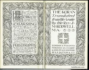 The Koran: Translated From The Arabic