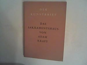 Imagen del vendedor de Das Sakramentshaus., Der Kunstbrief ; H. 20 a la venta por ANTIQUARIAT FRDEBUCH Inh.Michael Simon