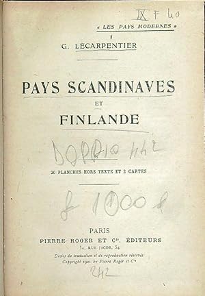 Immagine del venditore per Pays Scandinaves et Finlande venduto da Librodifaccia