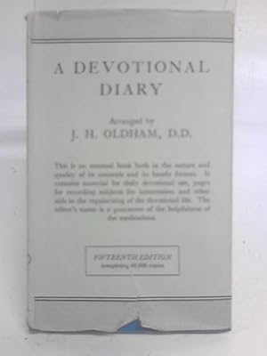 Seller image for A Devotional Diary for sale by World of Rare Books