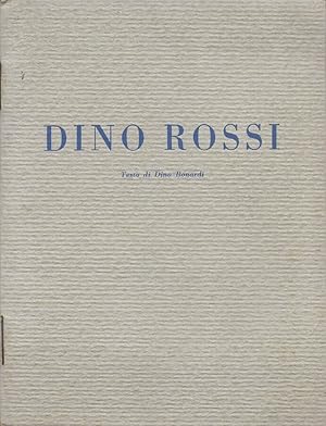 Imagen del vendedor de Mostra personale del pittore Dino Rossi a la venta por Biblioteca di Babele