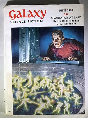 Image du vendeur pour Galaxy Science Fiction, June 1954 mis en vente par Space Age Books LLC