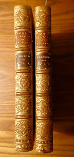 Seller image for The Comic History of England by Gilbert Abbott A Beckett. Illustrated by John Leech. 2 volumes. With ten coloured etchings and one hundred and twenty woodcuts by John Leech. (in each volume, collated complete). for sale by Krull GmbH