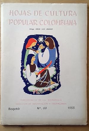 HOJAS DE CULTURA POPULAR COLOMBIANA. Nº 60. 1955