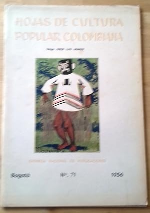 HOJAS DE CULTURA POPULAR COLOMBIANA. Nº 71. 1956