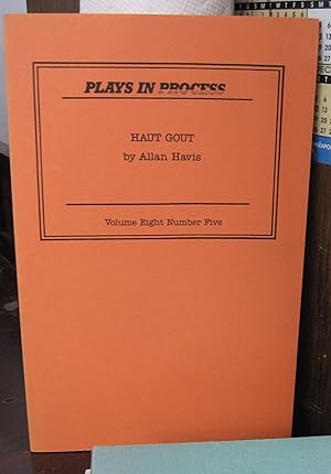 Bild des Verkufers fr Haut Gout (=Plays in Process, Vol. 8, No. 5) zum Verkauf von Atlantic Bookshop