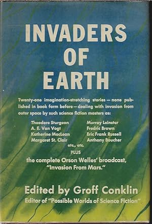 Imagen del vendedor de INVADERS OF EARTH a la venta por Books from the Crypt