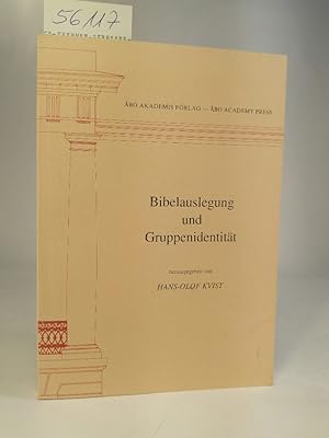 Seller image for Bibelauslegung und Gruppenidentitt. Vortrge der vierten Finnisch-deutschen Theologentagung (Makarios-Symposium) im Kloster Neu-Valamo, Finnland, 28.-30.8.1991 for sale by ANTIQUARIAT Franke BRUDDENBOOKS