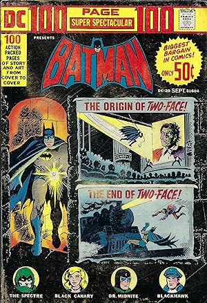 Bild des Verkufers fr 100-Page Super Spectacular Batman #20 zum Verkauf von Esther Fishman