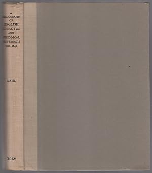 Bild des Verkufers fr A Bibliography of English Corantos and Periodical Newsbooks, 1620-1642 zum Verkauf von Between the Covers-Rare Books, Inc. ABAA