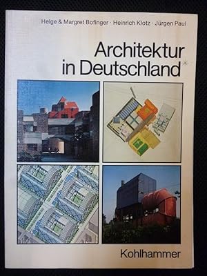 Bild des Verkufers fr Architektur in Deutschland: Bundesrepublik und Westberlin (Fachbuchreihe Architektur) zum Verkauf von Allguer Online Antiquariat