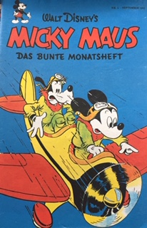 Comic Walt Disney MICKY MAUS Das bunte Monatsheft Nr.1, September 1951 (Reprint 2001)