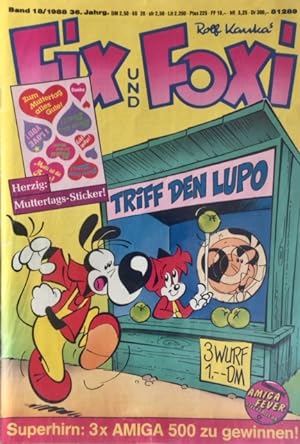 Comic Rolf Kaukas'FIX UND FOXI Band 18/1988, 36.Jahrgang