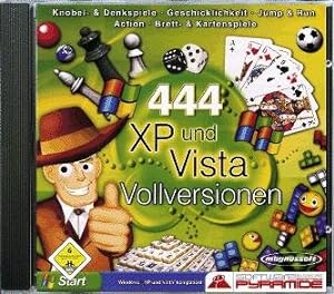 PC CD-Rom Software: 444 XP und Vista Vollversionen