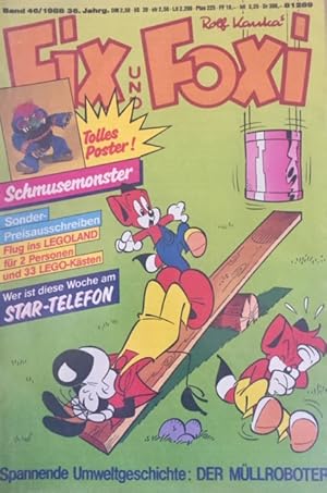 Comic FIX und FOXI 46/1988, 36 Jahrgang, guter Zustand, ohne Beilage