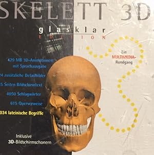 PC CD-Rom: Skelett 3D, glasklar - Edition 1