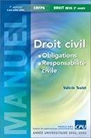 Bild des Verkufers fr Droit Civil, Obligations, Responsabilit Civile zum Verkauf von RECYCLIVRE