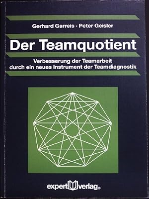 Imagen del vendedor de Der Teamquotient : Verbesserung und Teamarbeit durch ein neues Instrument der Teamdiagnostik. a la venta por books4less (Versandantiquariat Petra Gros GmbH & Co. KG)