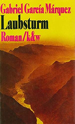 Image du vendeur pour Laubsturm : Roman. Aus d. Span. von Curt Meyer-Clason mis en vente par Antiquariat Buchhandel Daniel Viertel