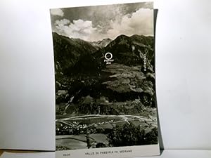 Valle di Passiria Pr. Merano / Passeiertal / Südtirol / Italien, Alte AK s/w. ungel. ca 1950/60. ...