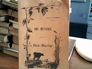 UNE METAIRIE DANS LE BAS-MAINE - THESE AGRICOLE