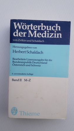 Bild des Verkufers fr WRTERBUCH DER MEDIZIN; zum Verkauf von Schtze & Co.