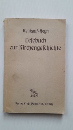 Imagen del vendedor de LESEBUCH ZUR KIRCHENGESCHICHTE; Evangelisches Religionsbuch IV. Teil, Ausgabe C.; a la venta por Schtze & Co.